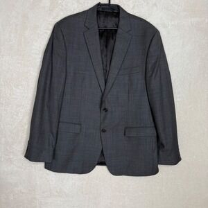 Lauren Ralph Lauren Men's Charcoal Gray Wool Blend Suit Blazer Jacket Size 44R